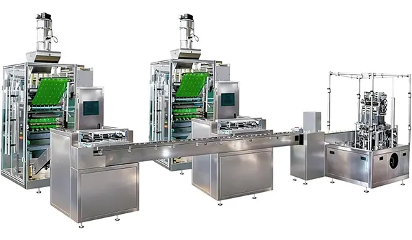 Automatic Sachet Packaging & Cartoning Line